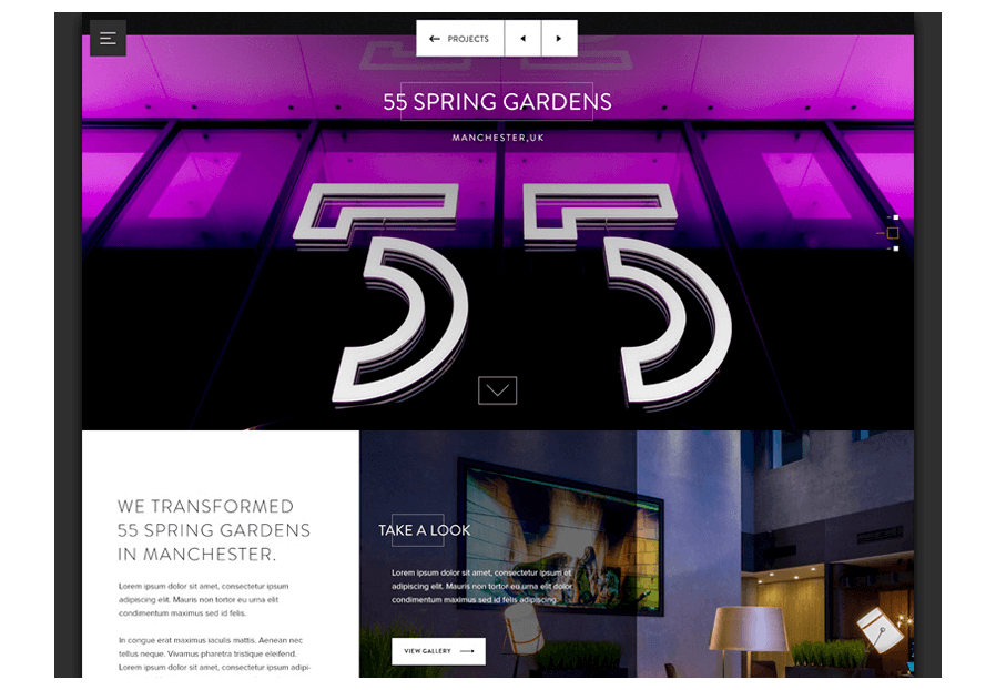 Doholopowera created the website for construction company ARCO to present their services